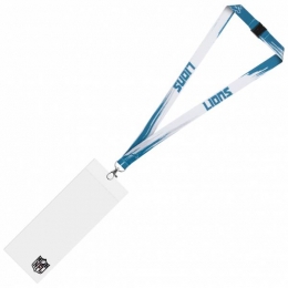 DetroitLionsNFLFanlanyardmetticketsleeveLYNNFPAINTDL