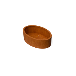 OvaluOvaleplantenbakcortenstaalL120xB80xH40cm-Geroba