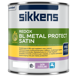 SikkensRedoxBLMetalProtectSatin-OpKleurGemengd-1L