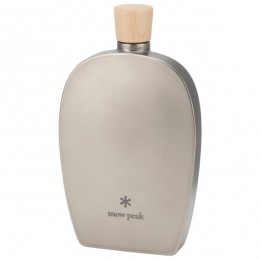 SnowPeak-TitaniumFlask-Heupflaconmaat250mltitanium