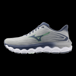 MizunoWAVEHORIZON8HardloopschoenenPearlbluevintageindigoneomintHerenMaat41