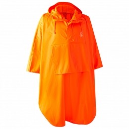 Deerhunter-HurricaneRainPoncho-PonchomaatXXL-4XLroodoranje