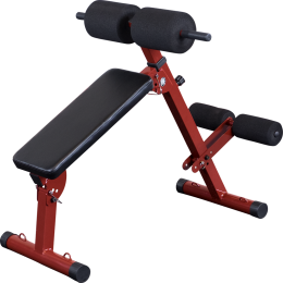Body-SolidBestFitnessAbBoardHyperextension-Rood