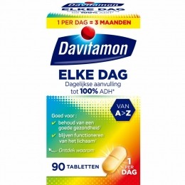 GratisVerzending4xDavitamonElkeDag90tabletten