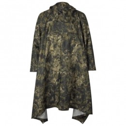 Seeland-TaxusCamoRainPoncho-PonchomaatOneSizeolijfgroen