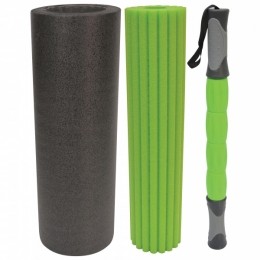SchildkrtFitness-3in1MassageRoller-FasciarolmaatOneSize