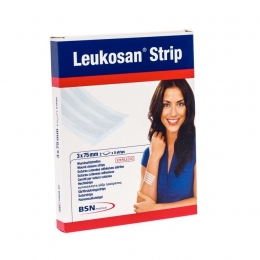 LeukosanStripSter3x75mmWit2x57262807