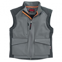 OWNEYSoftshell-vestCompaniongrijsMaatXXSUnisex