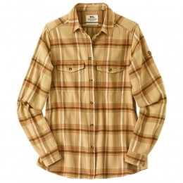 FjllrvenDamesblousevikHeavyFlannelShirtWbeigeMaatM