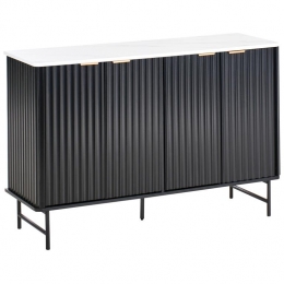 Beliani-GLASTONBURY-Dressoir-ZwartMarmer-MDF