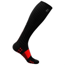 Compressport-FullSocksRecovery-Compressiesokkenmaat3M-EU42-44zwart