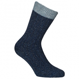 AlpacasocksCo-MerinoSilkRibCrew-Multifunctionelesokkenmaat45-48blauw