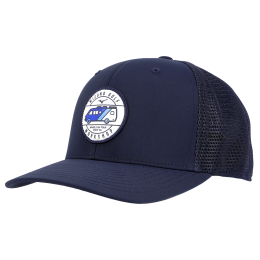 MizunoGolfWorkshopTruckerHatNavyDamesHerenMaatOneSize
