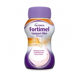 FortimelCompactFiber24kcalAardbei4x125ml