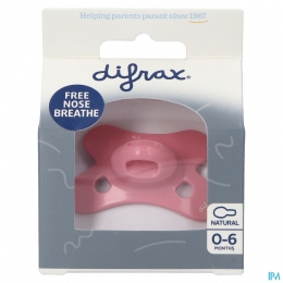 DifraxFopspeenNatural0-6mUniRaspberry