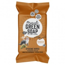 MarcelsGreenSoapSchoonmaakdoekjesSandelhoutKardemom60stuks