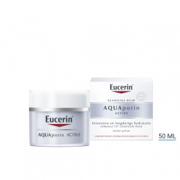 EucerinAquaporinActiveCrmeIntensieveHydratieNormaletotGemengdeHuid50ml