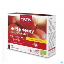 OrtisRedEnergyCitroenGemberBioZalc10x15ml