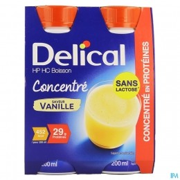 DelicalGeconcentrVanille4x200ml