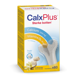 CalxPlusVanillesmaak60Kauwtabletten