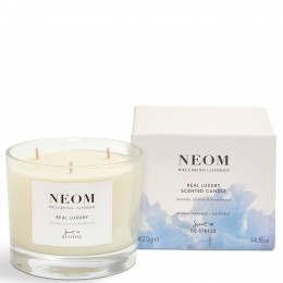NEOMRealLuxuryDe-StressGeurkaarsmetDrieLonten