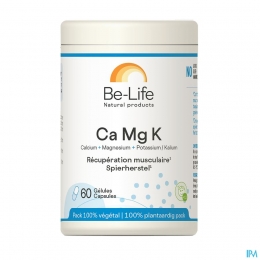 Be-LifeCa-Mg-KMinerals60Capsules