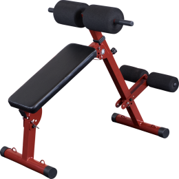 Body-SolidBestFitnessAbBoardHyperextension-Rood