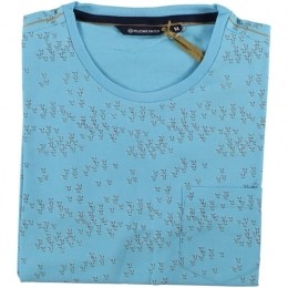 FellowsUnitedT-ShirtCrewNeckBallLightBlueM