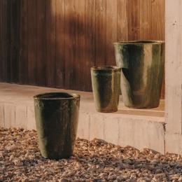 KaveHomePlantenpotRotjaSetvan3stuksTerracotta-Blauw