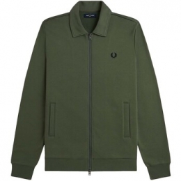 VestFredPerryFpZipThroughCollaredSweatshir