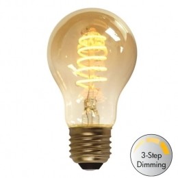 FreelightE277WattLedGold60mminclStappenDimmer
