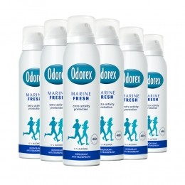 6xOdorexDeodorantSprayMarineFresh150ml