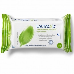 5xLactacydTissuesVerfrissend15stuks