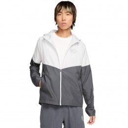 NikeSportswearAirJackDonkergrijsWitTurquoise