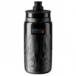 Elite-FlyTex-Fietsbidonmaat950mlzwartgrijs