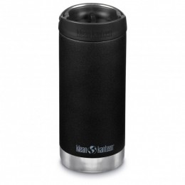 KleanKanteen-TKWideVacuumInsulatedmetCafCap-Isoleerflesmaat473mlzwart