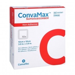 ConvamaxSuperabsorberNietKlevend10cmx10cm10Stuks
