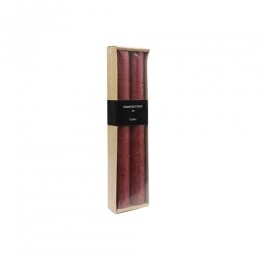 DinerkaarsVeladiameter3x25cm2st-Rood-Decostar