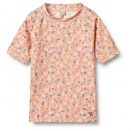 WHEAT-KidsSwimT-ShirtSSJackie-Lycramaat140roze