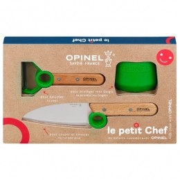 Opinel-LePetitChefKinder-Kchen-Set3-teilig-Keukensetmaat3-teiligbeige