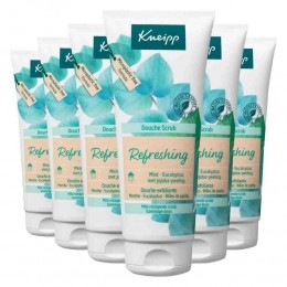 6xKneippDoucheScrubRefreshingMintenEucalyptus200ml