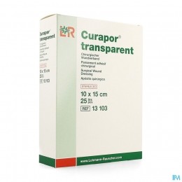 CuraporTransparantSteriel10cmx15cm2513103