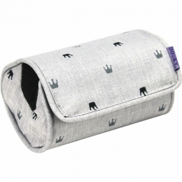 DookyArmCushionLightGreyCrowns