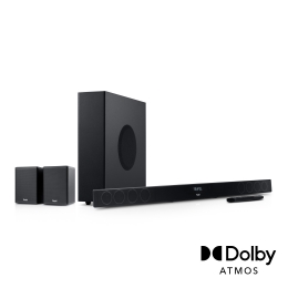 TeufelCINEBAR11voorDolbyAtmos21-setSurroundsound3D-geluidBluetoothDraadlozesubwooferZwart