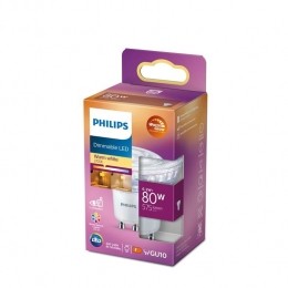 PhilipsLEDSpot-80W-GU10-Dimbaarwarmwitlicht