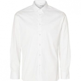 OverhemdLangeMouwSelected16090210SLIMTRAVEL-BRIGHTWHITE