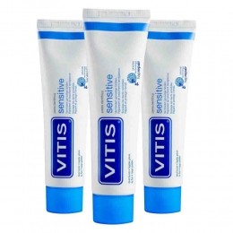 3xVitisTandpastaSensitive75ml