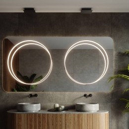 SOLLUXLIGHTINGLEDhanglampRio55verticaal3000Kzwart
