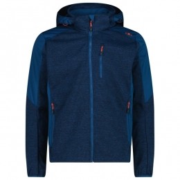 CMP-JacketZipHoodSoftshell-Softshelljackmaat52blauw