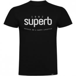 T-shirtKorteMouwSuperb19823000-BLACK